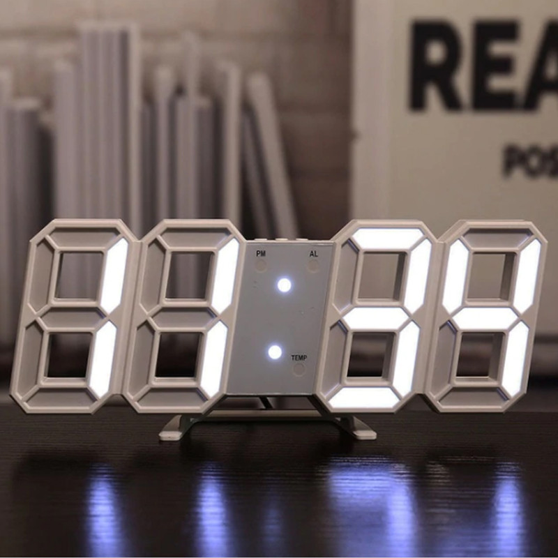 ساعت رومیزی دیجیتال Nano LED مدل nano segment