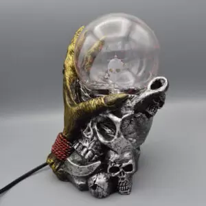 گوی پلاسما طرح اسکلت مدل Skeleton hand