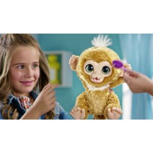 عروسک هاسبرو طرح میمون رباتیک زندی FurReal