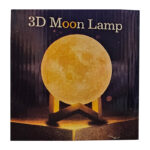 چراغ خواب طرح کره ماه 16 سانتی مدل 3D Moon Lamp