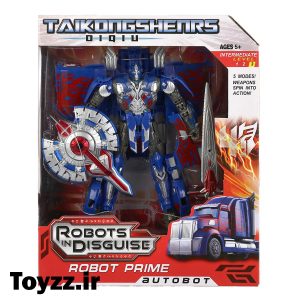 ماشین تبدیل شونده ترانسفورمرز طرح آپتیموس پرایم Optimus Prime