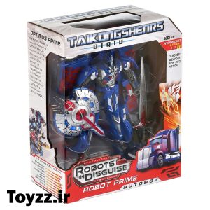 ماشین تبدیل شونده ترانسفورمرز طرح آپتیموس پرایم Optimus Prime