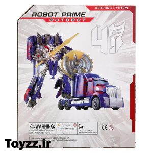 ماشین تبدیل شونده ترانسفورمرز طرح آپتیموس پرایم Optimus Prime