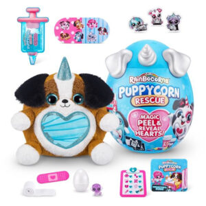 عروسک سورپرایزی رینبوکورنز RainBocoRns سری Puppycorn Rescue