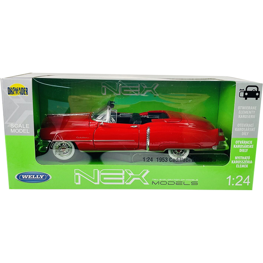 ماکت ماشین ویلی طرح 1953 Cadilac Eldorado