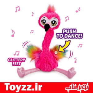عروسک فلامینگوی رقصنده فرانکی مدل Pets Alive
