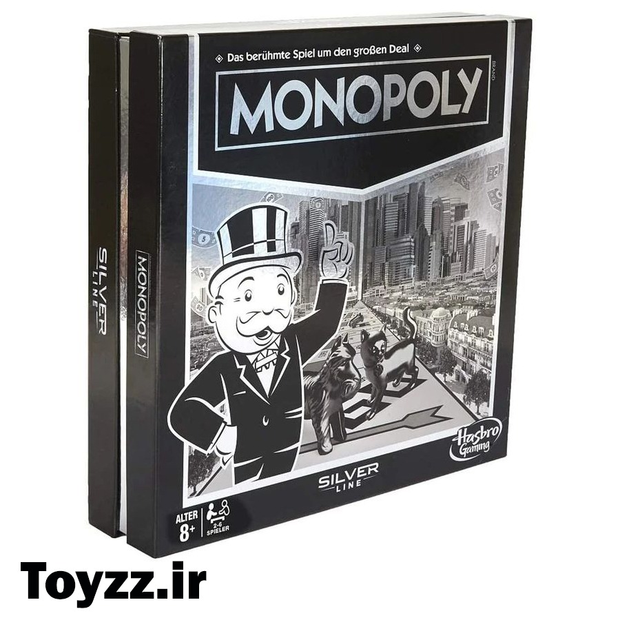 مونوپولی سیلور لاین هاسبرو مدل C3546 Monopoly Silver Line