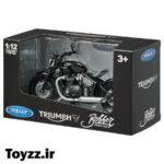 ماکت موتور ویلی طرح تریومف مدل BONNEVILLE BOBBER 1:12