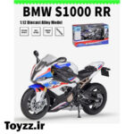 ماکت موتور ویلی طرح بی ام و مدل BMW S1000RR 1:12