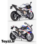 ماکت موتور ویلی طرح بی ام و مدل BMW S1000RR 1:12