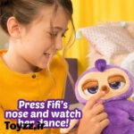 عروسک رباتیک تنبل فی فی مدل Pets Alive Fifi the Flossing Sloth کد 9516