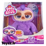 عروسک رباتیک تنبل فی فی مدل Pets Alive Fifi the Flossing Sloth کد 9516