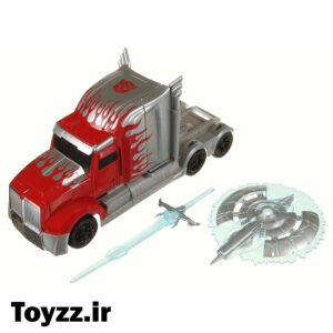 ماشین تبدیل شونده اورجینال ترانسفورمرز آپتیموس پرایم برند هاسبرو مدل Hasbro PLATINUM EDITION SILVER KNIGHT OPTIMUS PRIME