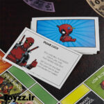 مونوپولی طرح ددپول هاسبرو گیمینگ مدل MONOPOLY MARVEL DEADPOOL EDITION کد E2033