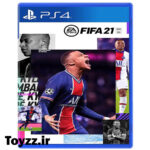 بسته‌بندی اورجینال بازی FIFA 21 مخصوص PS4 با تضمین کیفیت از تویز شاپ