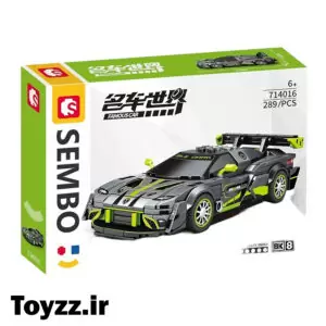 ساختنی لگو ماشین سمبو بلاک مدل SEMBO BLOCK FAMOUS CAR 714016