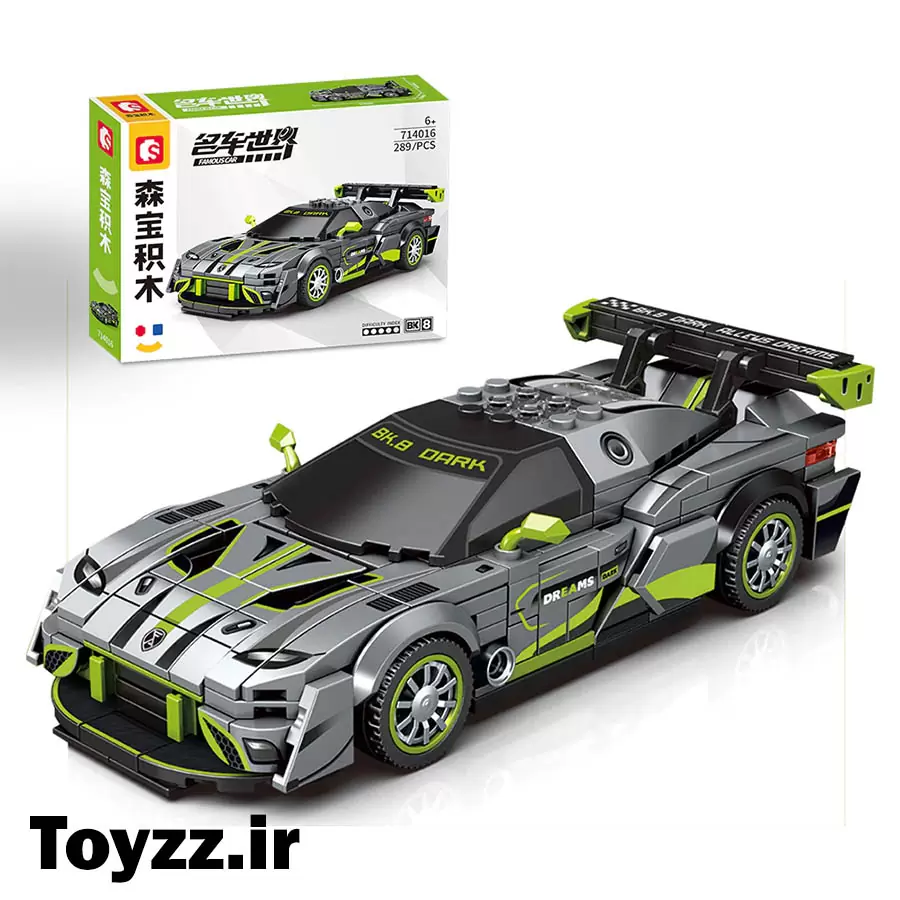 ساختنی لگو ماشین سمبو بلاک مدل SEMBO BLOCK FAMOUS CAR 714016