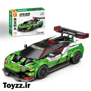 ساختنی لگو ماشین برند سمبو بلاک مدل SEMBO BLOCK FAMOUS CAR 714019