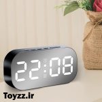 ساعت رومیزی دیجیتال مدل LED CLOCK دارای نمایش تاریخ دماسنج و دو زمان زنگ بیداری