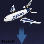 هواپیما بازی موزیکال مدل Zero Aircraft کد R04