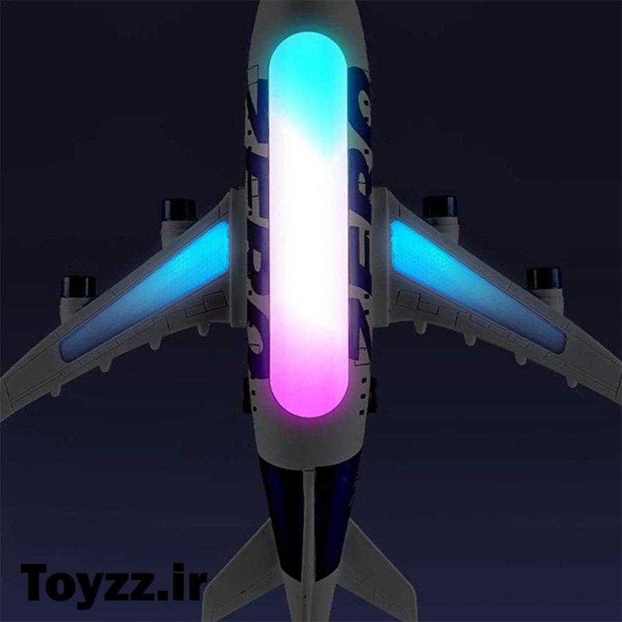 هواپیما بازی موزیکال مدل Zero Aircraft کد R04