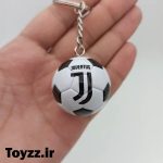 جاکلیدی اورجینال طرح توپ فوتبال مدل باشگاه یوونتوس JUVENTUS