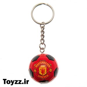 جاکلیدی طرح توپ فوتبال مدل باشگاه منچستر یونایتد MANCHESTER UNITED