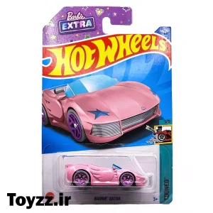 ماکت ماشین هات ویلز مدل باربی BARBIE EXTRA