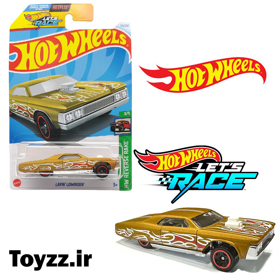 ماکت ماشین هات ویلز مدل LAYIN LOWRIDER