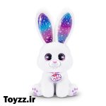 اسباب بازی سوپرایزی خرگوش جادویی برند ZURU مدل Pets Alive Magic Bunnies سفید