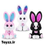 اسباب بازی سوپرایزی خرگوش جادویی برند ZURU مدل Pets Alive Magic Bunnies سفید