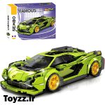 ساختنی لگو ماشین برند سمبو بلاک مدل SEMBO BLOCK FAMOUS CAR 714541