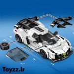 ساختنی لگو ماشین برند سمبو بلاک مدل SEMBO BLOCK FAMOUS CAR 714542