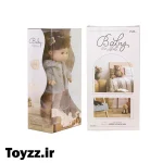 عروسک دست ساز دختر مدل CUTE BABY SO LOVELY کد 8811-8 ارتفاع 40 سانتی متر