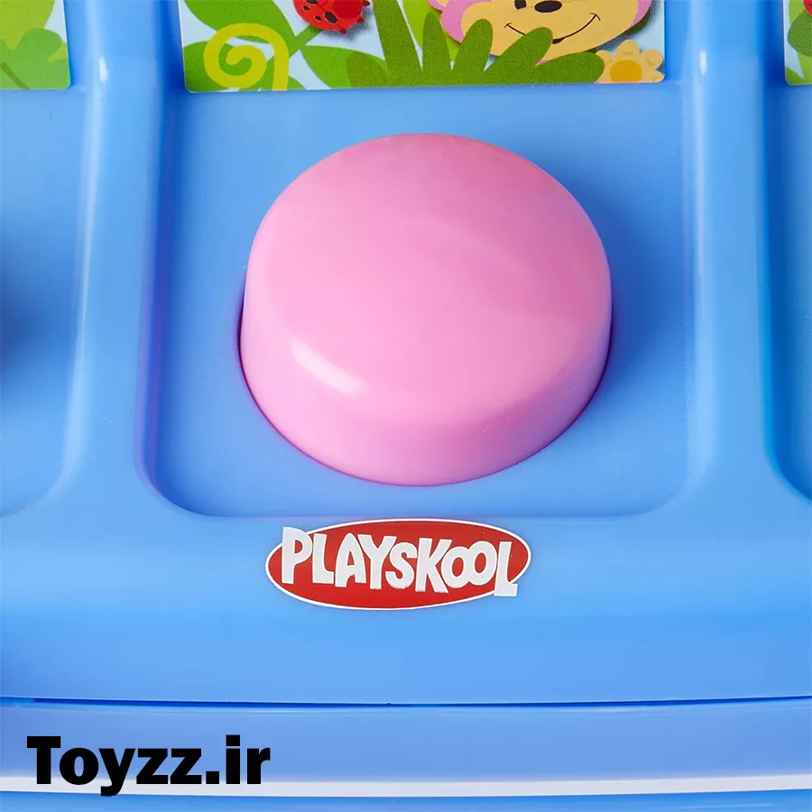 اسباب‌بازی آموزشی بازشو پلی‌اسکول مدل Busy Poppin' Pals