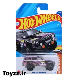ماکت هات ویلز 1988 JEEP WAGONEER سری HW HOT TRUCKS