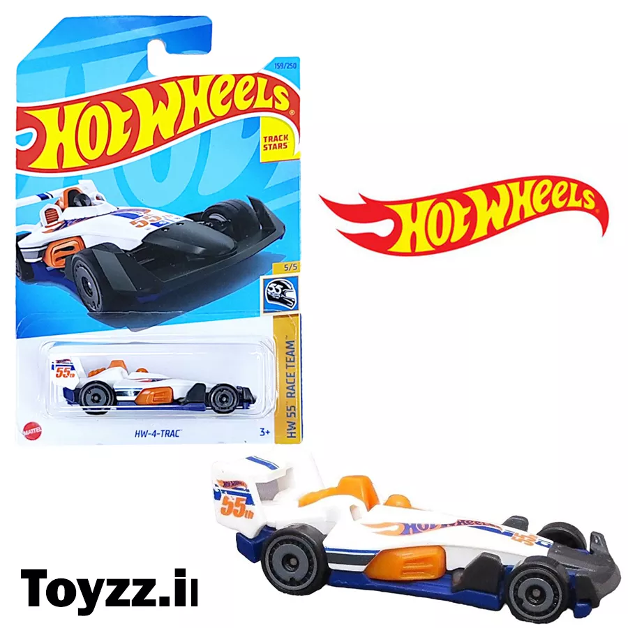 ماکت ماشین هات ویلز مدل HW-4-TRAC سری 55 RACE TEAM