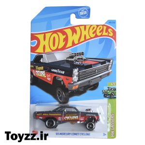 ماکت ماشین هات ویلز مدل مرکوری 65 MERCURY COMET CYCLONE
