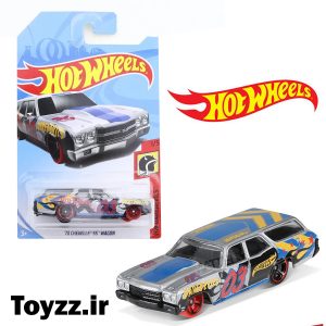 ماکت ماشین هات ویلز مدل 70 CHEVELLE SS WAGON DAREDEVILS