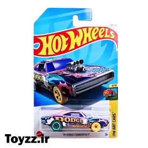 ماکت ماشین هات ویلز مدل دوج چارجر 70 DODGE CHARGER R/T