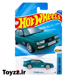 ماکت هات ویلز 87 AUDI QUATTRO سری FACTORY FRESH