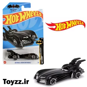 ماکت هات ویلز BATMAN & ROBIN BATMOBILE سری BATMAN