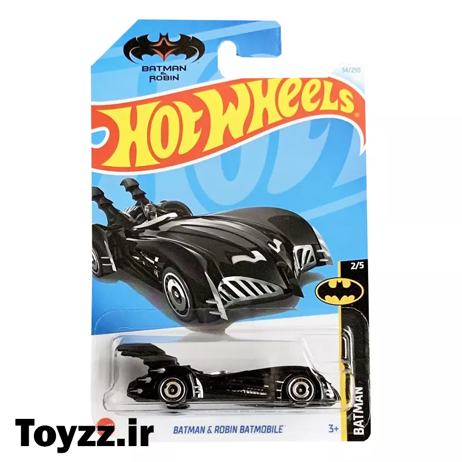 ماکت هات ویلز BATMAN & ROBIN BATMOBILE سری BATMAN