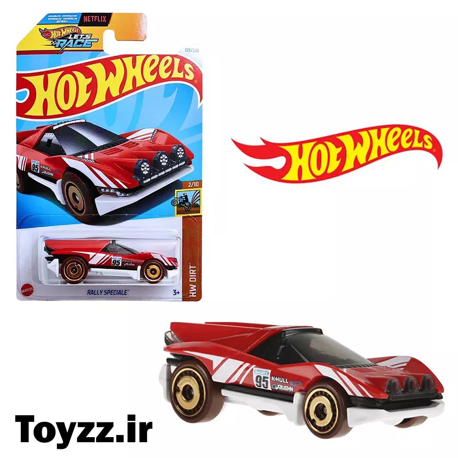 ماکت ماشین هات ویلز مدل RALLY SPECIALE سری HW DIRT