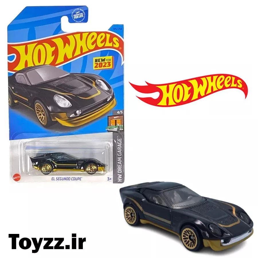 ماکت ماشین هات ویلز مدل EL SEGUNDO COUPE سری HW DREAM GARAGE