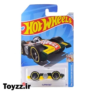ماکت ماشین هات ویلز مدل FLIPPIN FAST با قابلیت اسپینر سری HW CELEBRATUON RACERS