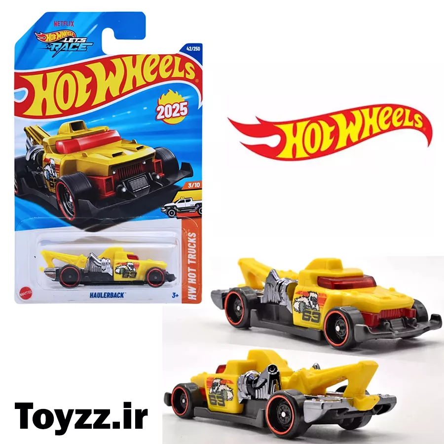 ماکت ماشین هات ویلز مدل HAULERBACK سری HW HOT TRUCKS