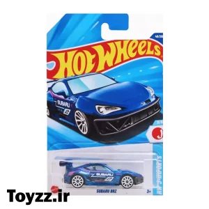 ماکت هات ویلز Subaru BRZ آبی متالیک سری HW J-Imports نسخه کمیاب