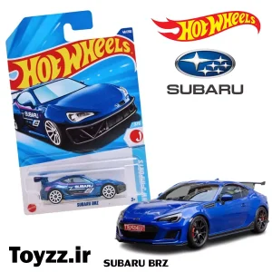 ماکت هات ویلز Subaru BRZ آبی متالیک سری HW J-Imports نسخه کمیاب