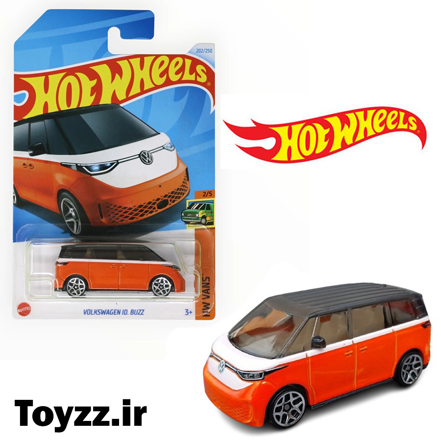ماکت ماشین هات ویلز مدل ولکس واگن VOLKSWAGEN ID BUZZ